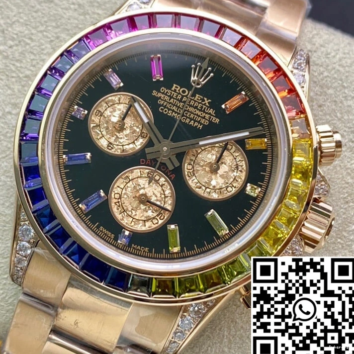116595 Rose RBOW Daytona Factory TW Rolex Gold 0228